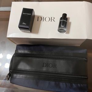 Dior cosmetic bag